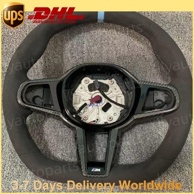 Alcantara Carbon Heat Steering Wheel for BMW G20 G30 G05 X5 X6 G30 G80 X3 X3M M3
