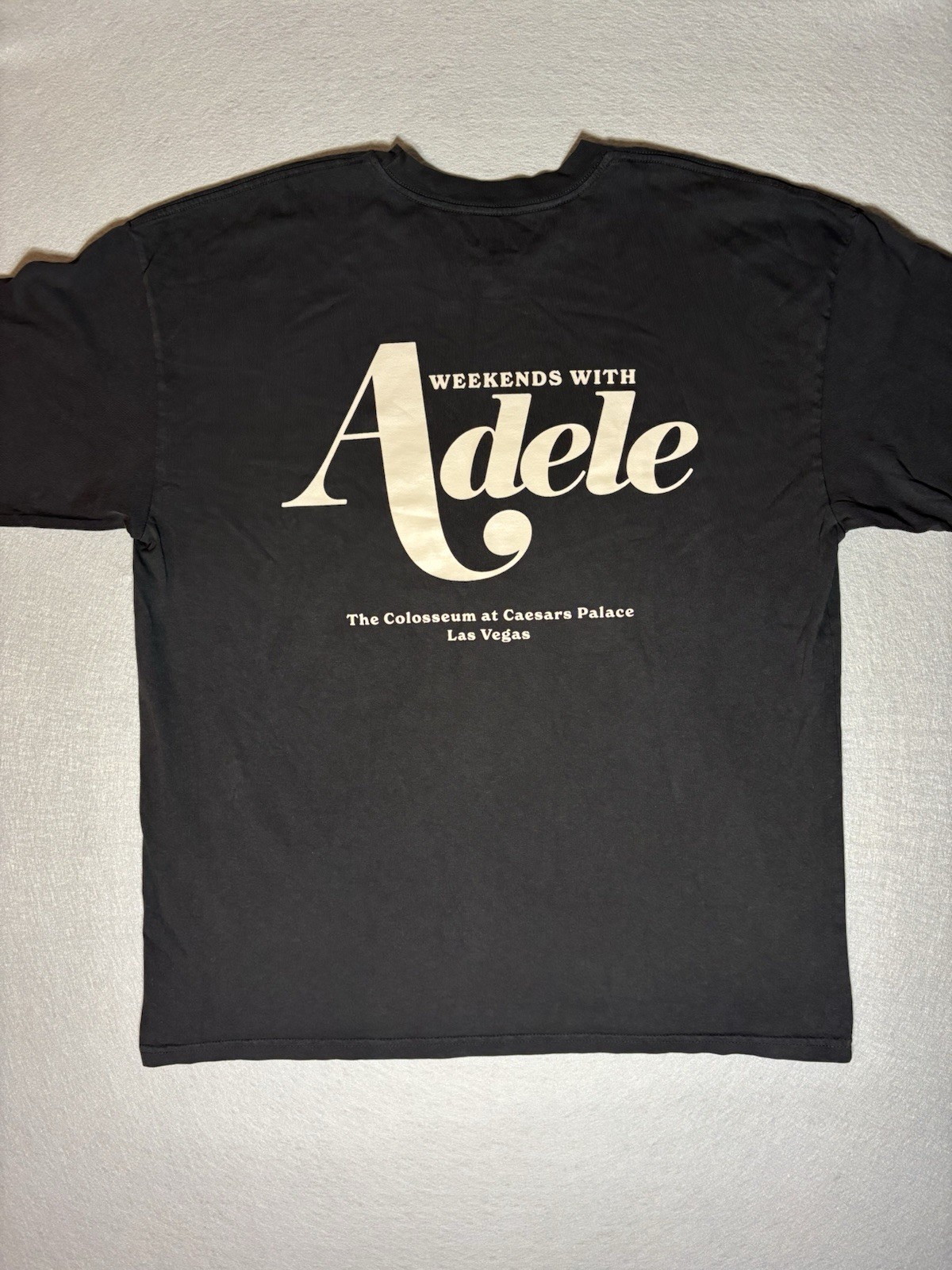 Adele T Shirt Black Weekends With Adele Caesars T… - image 2