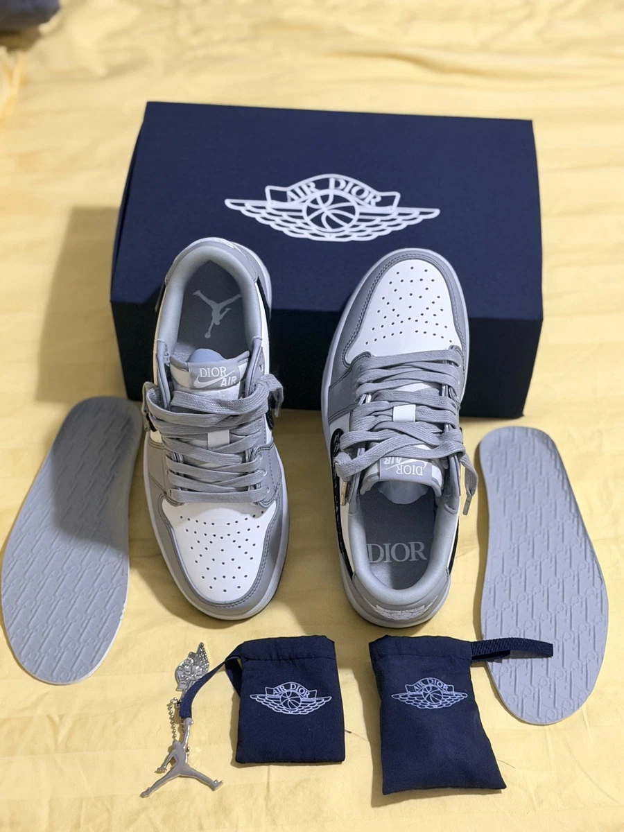 エアディオール　air dior low 25cm Las mejores ofertas en Dior x Air Jordan 1 Low Gray | eBay