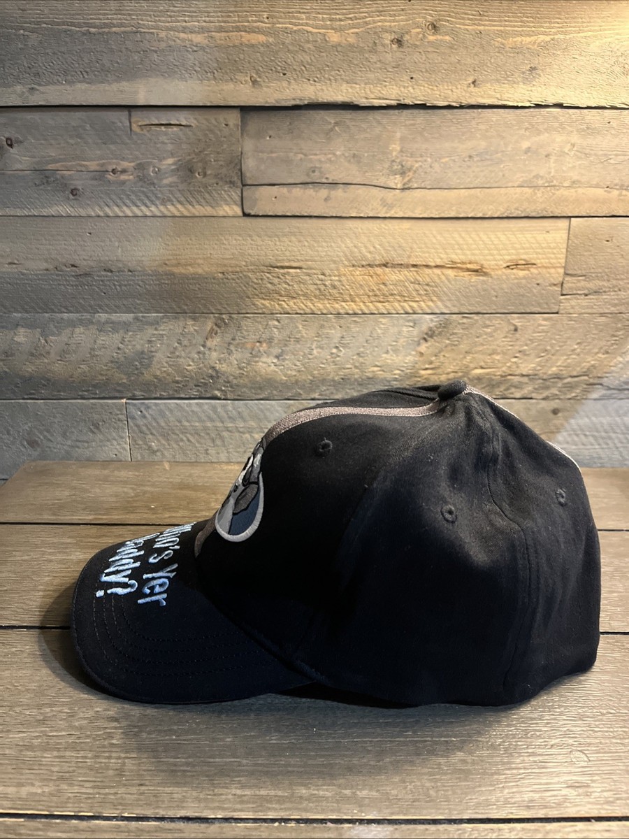 Vintage Big Dogs Who’s Yer Daddy? Hat Cap Fitted Stretch Y2K View 3