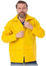 REGENJACKE MIT KAPUZE GELB KPNPY GR&Ouml;SSE M - KUR KPNPY M