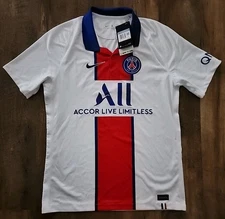 Nike PSG Away 20-21 White Red Blue Player Version Size M Men’s Only