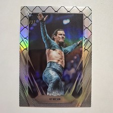 2026 Topps Chrome WWE Kit Wilson Steel Cage Refractor /37 SP!