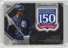 2019 Topps Update 150th Anniversary Manufactured Manny Machado #AMP-MM Patch 2g0