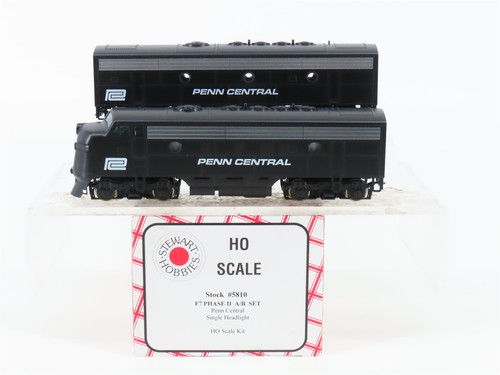 Escala HO Stewart 5810 PC Penn Central EMD F7A/B Ph. II Juego Diesel - DCC Ready | Condition: Used