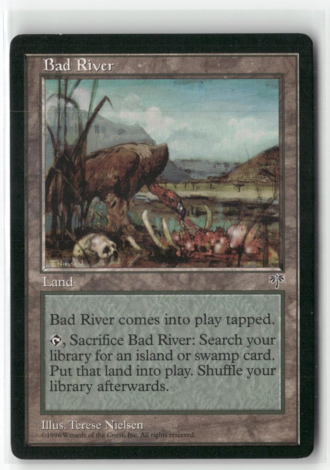 Bad River Uncommon Mirage Magic: The Gathering Near Mint