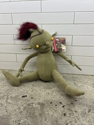 FAO Schwarz BRIAN FROUD GOBLINS MOHAWK Scheer Stuffed CHARACTER PLUSH TOY RARE