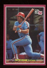 1984 Donruss-Pete Rose-Philadelphia-Phillies- # 54