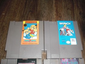 4x NES Nintendo Teenage Mutant Ninja Turtles TMNT Paperboy Tetris 2 Kung-Fu Hero
