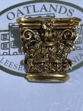 Carter's Grove Plantation, Williamsburg, Virginia, spilla vintage unica rara, vintage