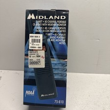 Midland 75-810 Handheld CB Radio 40-Channel Weather Monitor NIB