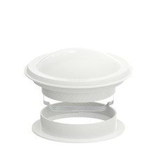 plikc Oblò sfiatatoio per Camper Caravan e roulotte (Ghiera Alta 60mm)