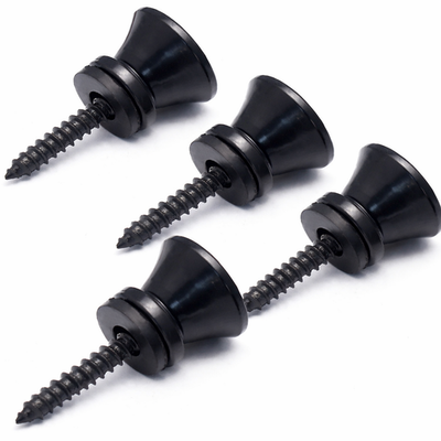 #ad Black Electric Guitar Strap Button Lock Pins Pegs For Acoustic Bass Ukulele $9.99
