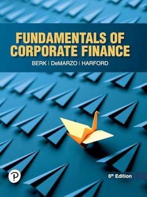 Fundamentals of Corporate - Paperback, by Berk Jonathan; DeMarzo - Very Good j
