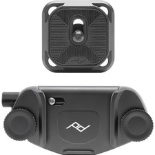 Peak Design Capture Camera Clip V3 with Standard Plate in Black