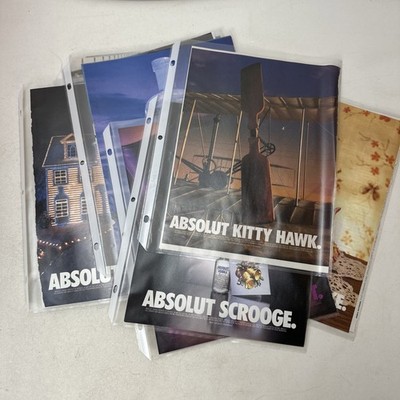 Absolut Vodka 25 Vintage Ad Print Magazine Pages 1994-1998 1986 Citron Marilyn