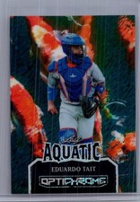 Eduardo Tait 2025 Leaf Optichrome Baseball 1/1 Pre Production Proof