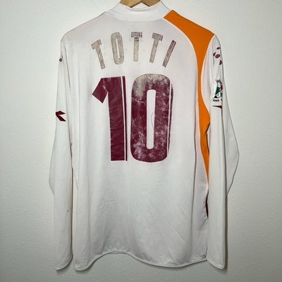 AS Roma Francesco Totti 2005-2006 Away Long Sleeve Jersey