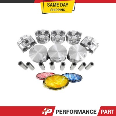 Pistons w/ Rings for 96-00 Chevrolet 7.4L V8 OHV 16v
