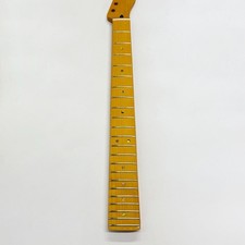 DIY Maple Electric Guitar Neck 25.5 Inch Scale Length 22 Frets