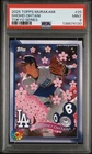 2025 TOPPS TAKASHI MURAKAMI MLB WORLD TOUR TOKYO SERIES #25 SHOHEI OHTANI PSA 9