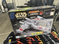 1997 Kenner Star Wars POTF Luke Skywalker's Red Five X-Wing Fighter Vintage
