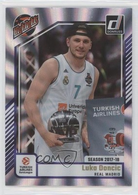 2024-25 Panini Donruss EuroLeague Highlights Laser /149 Luka Doncic #5 3u4
