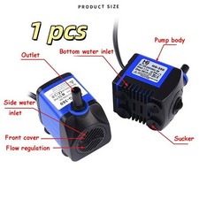 Small Submersible Water Pump Fish Tank Pond Aquarium Waterfall Fountain Sump