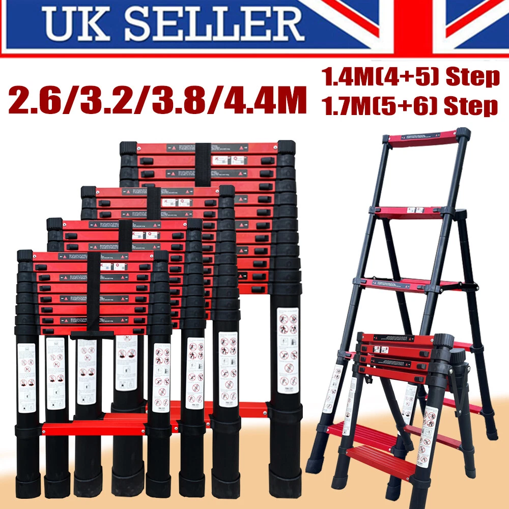 Aluminum alloy frame premium telescoping ladder online