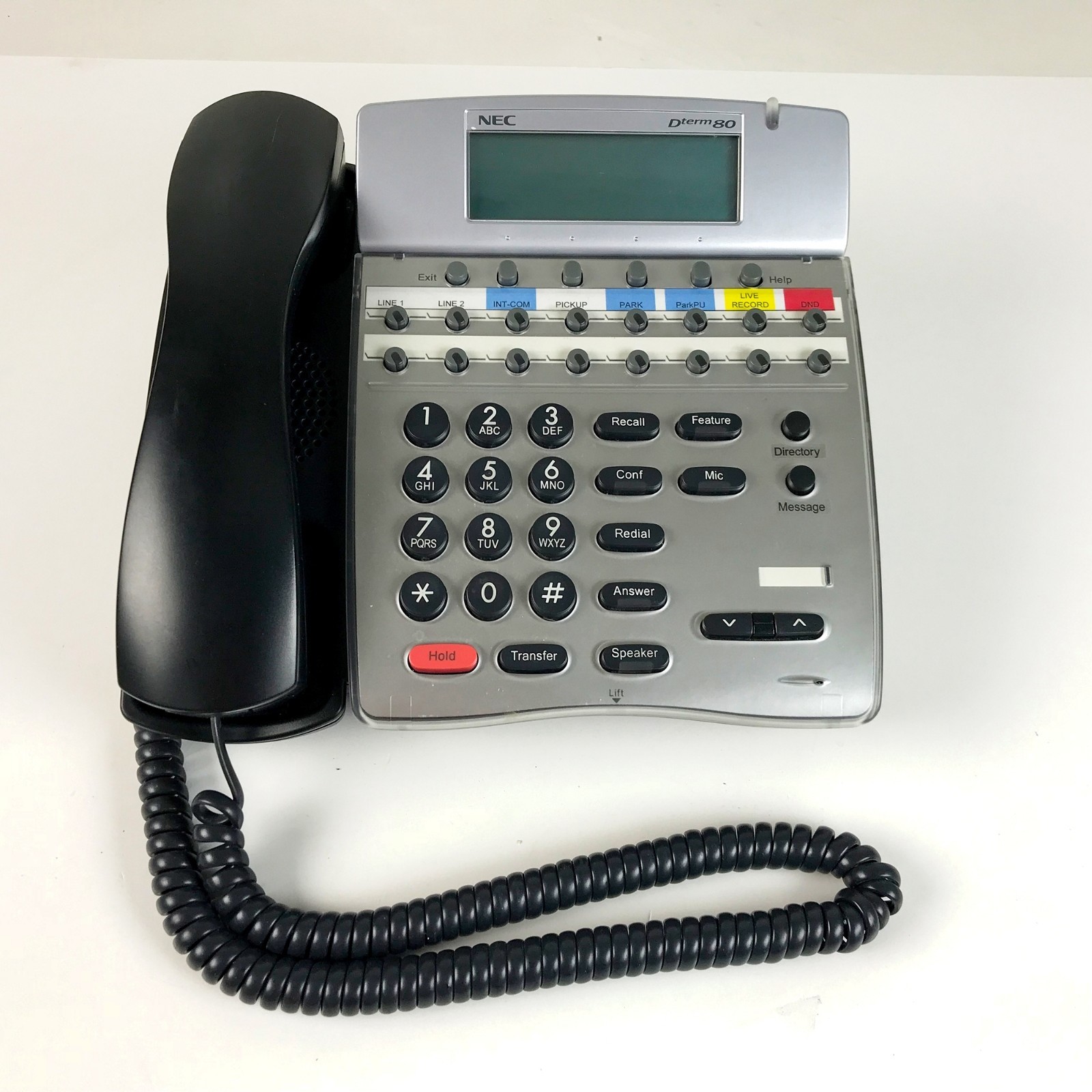 Pair of NEC Dterm 80 Telephone Dth-8d-2(bk)tel 780571