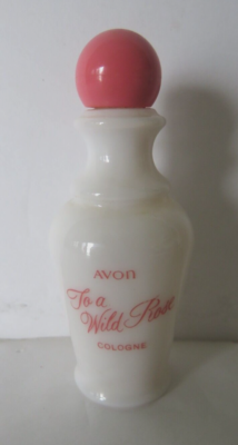 Avon To A Wild Rose Bottle Only Scent Perfume Cologne Vintage