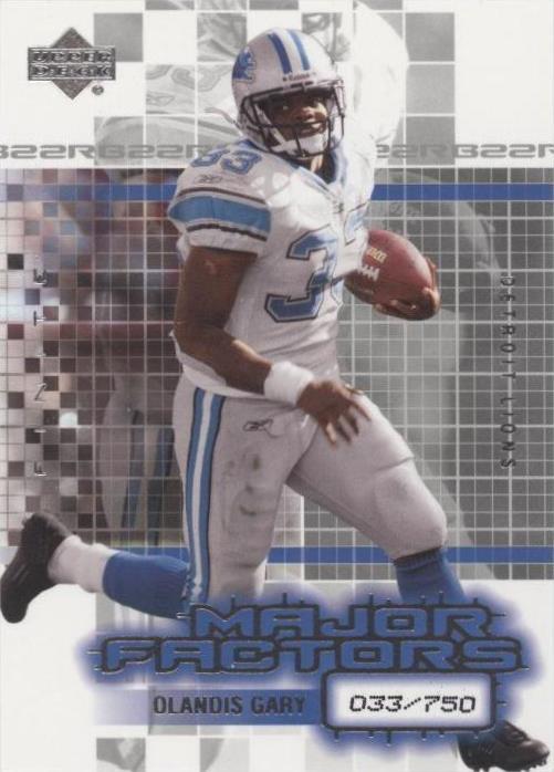 2003 Upper Deck Finite Olandis Gary #113 - 1 of 2