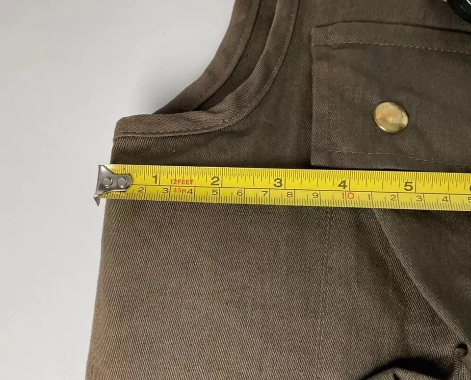 Chaleco de pesca con mosca Columbia Sportswear vintage para hombre pequeño hecho en EE. UU. años 60 años 70 Foto 4 de 4