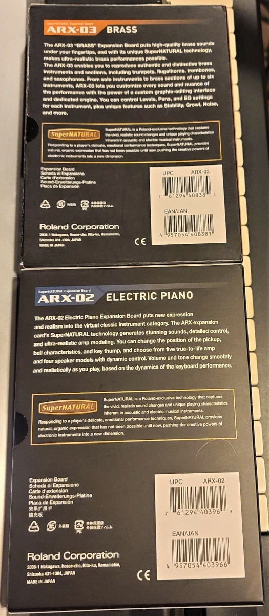 Roland FantomＧ6 ARX-01 ARX-02 YAMAHA Roland - ARX-01 | SuperNATURAL Drums Exp. Board