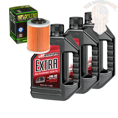 Oil Change Kit For 2013 Can-Am Outlander Max 650 XT IRS Maxima Synthetic  5W-40