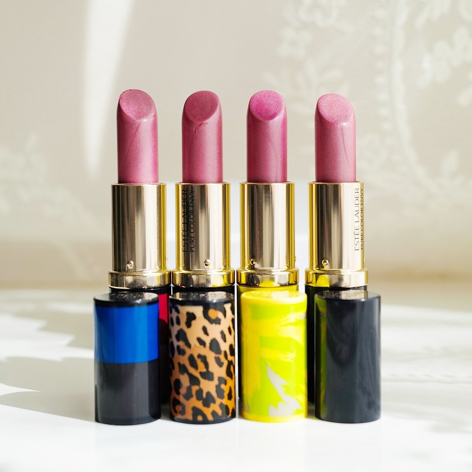 Estée Lauder Pure Colour Long-Lasting Hi-Lustre Lipstick, 1 Count, 221 - Foto 4