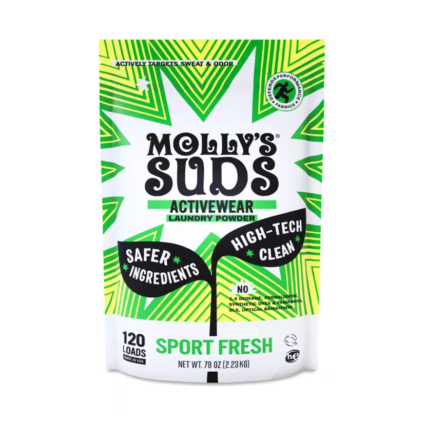 Molly's Suds Active Wear Laundry Detergent Powder 60 oz NEW