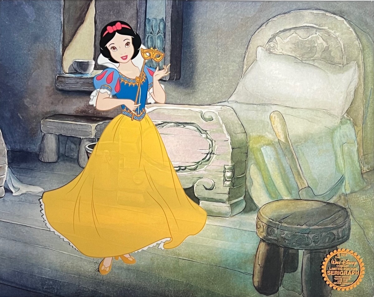 ディズニー白雪姫　SERIGRAPH セル画　LEMITED EDITION 1993 Limited Edition Disney 