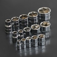 Standard Socket for Ratchet Wrench 1/4 3/8 1/...