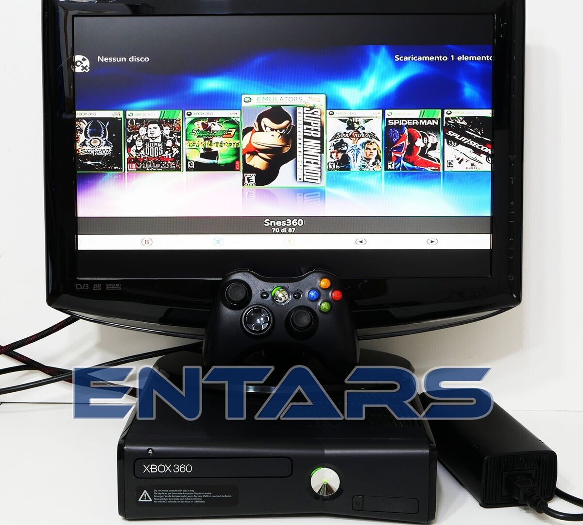 Xbox 360 Slim Desbloqueado Destravado Rgh/jtag 250gb + Jogos