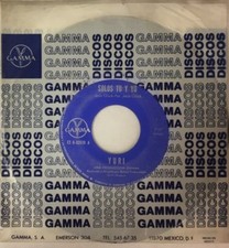 YURI -SOLOS TU Y YO / CANTA, CANTA- 1983 MEXICAN 7” SINGLE CS LATIN POP