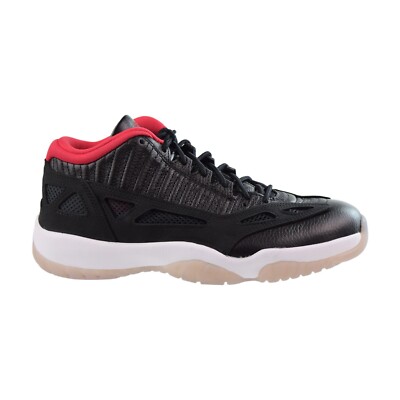 Jordan 11 Retro Low Men's Shoes Black-White-True Red 919712-023