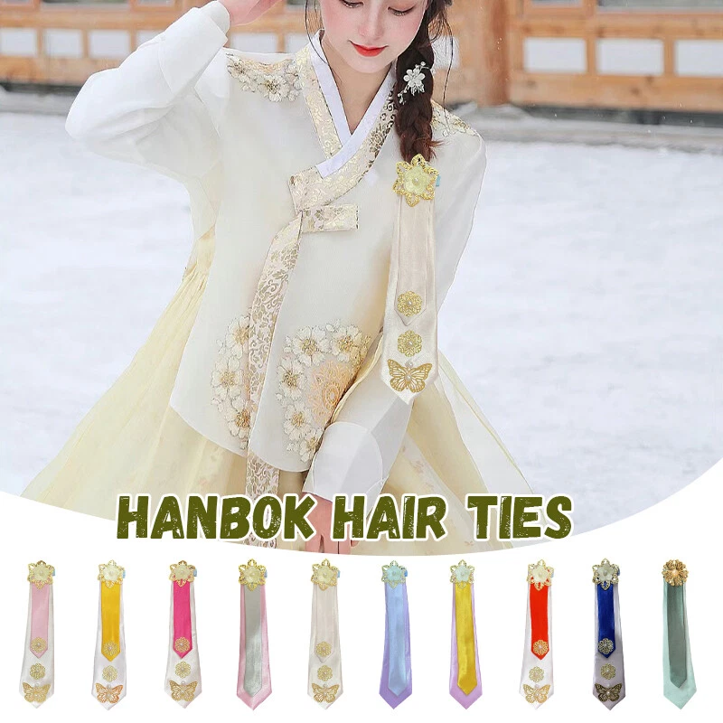 Korea Hanbok Hair Hairpin Girls Stage Performance Hairbands Women Elegant NEW - Image 2 of 4