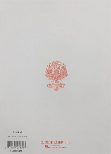 Operatic Anthology - Volume 5: Bass and Piano - Picture 5 of 5