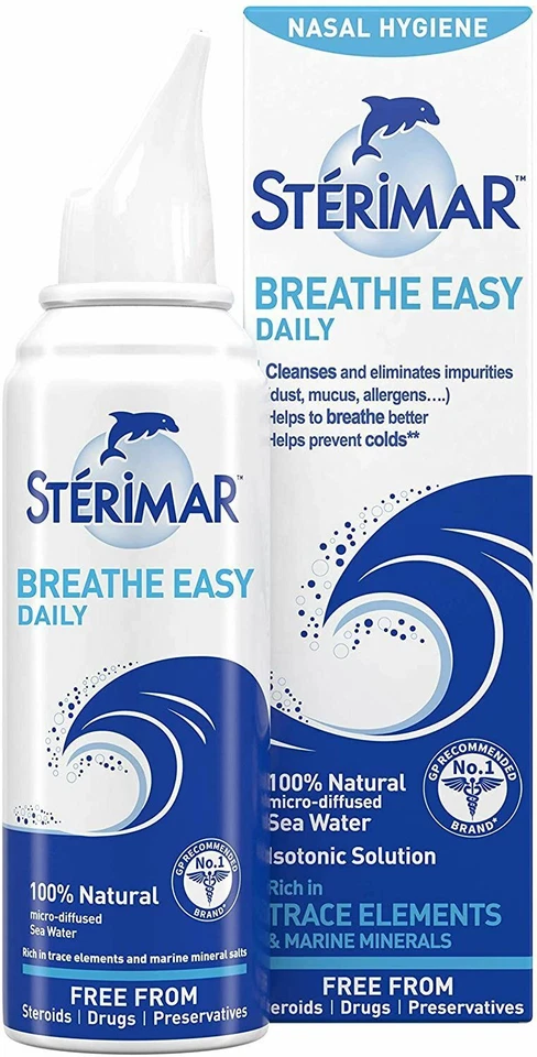 Sterimar Breathe Easy Daily Nasal Spray - 100ml