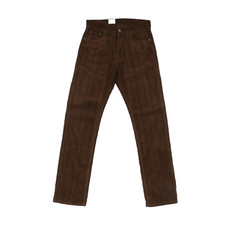 Jeans Levi's 458 Fancy Cord W32 L34 En Velours Marron (Cod.SJ859) Deadstock