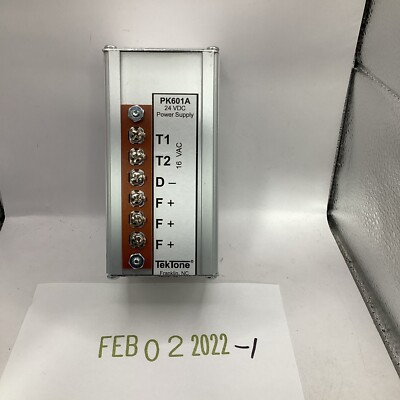 TekTone PK601A   24VDC  Power Supply