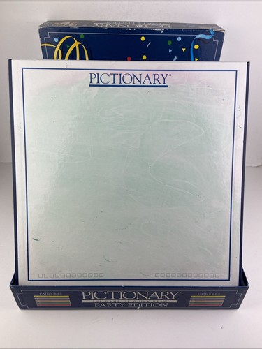 Pictionary Party Edition, Draw Board Game By Parker, 1993. Vintage. Age 12+. GC. - Picture 10 of 24