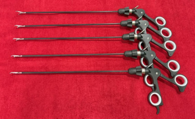 Laparoscopic Right Angel Mixter 45° Graspers High Quality Endoscopy Instruments