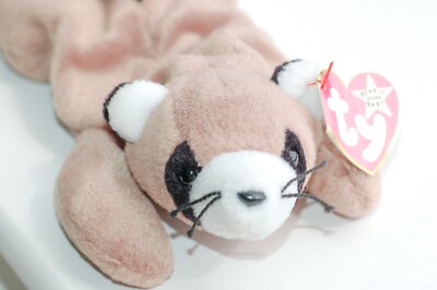 Ringo der Waschbär Plüschtier / Stofftier (TY Toys Beanie Baby) Sammlerstück
